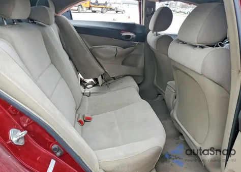 2010 Honda Civic Lx z USA, uszkodzony, nr VIN 2HGFA1F54AH543673